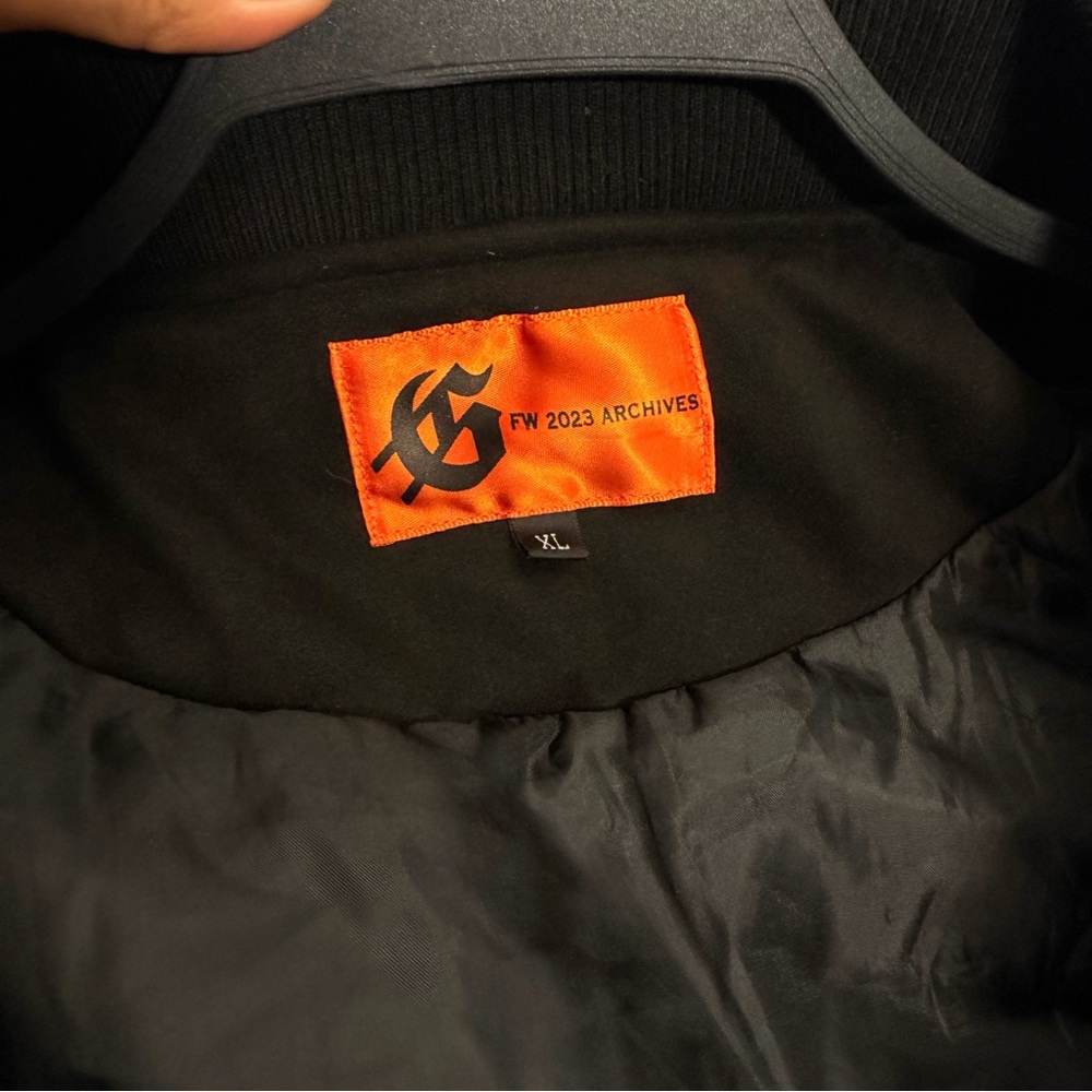 GODSPEED I.G.W.T VARSITY JACKET (BLACK) - Picture 8 of 9
